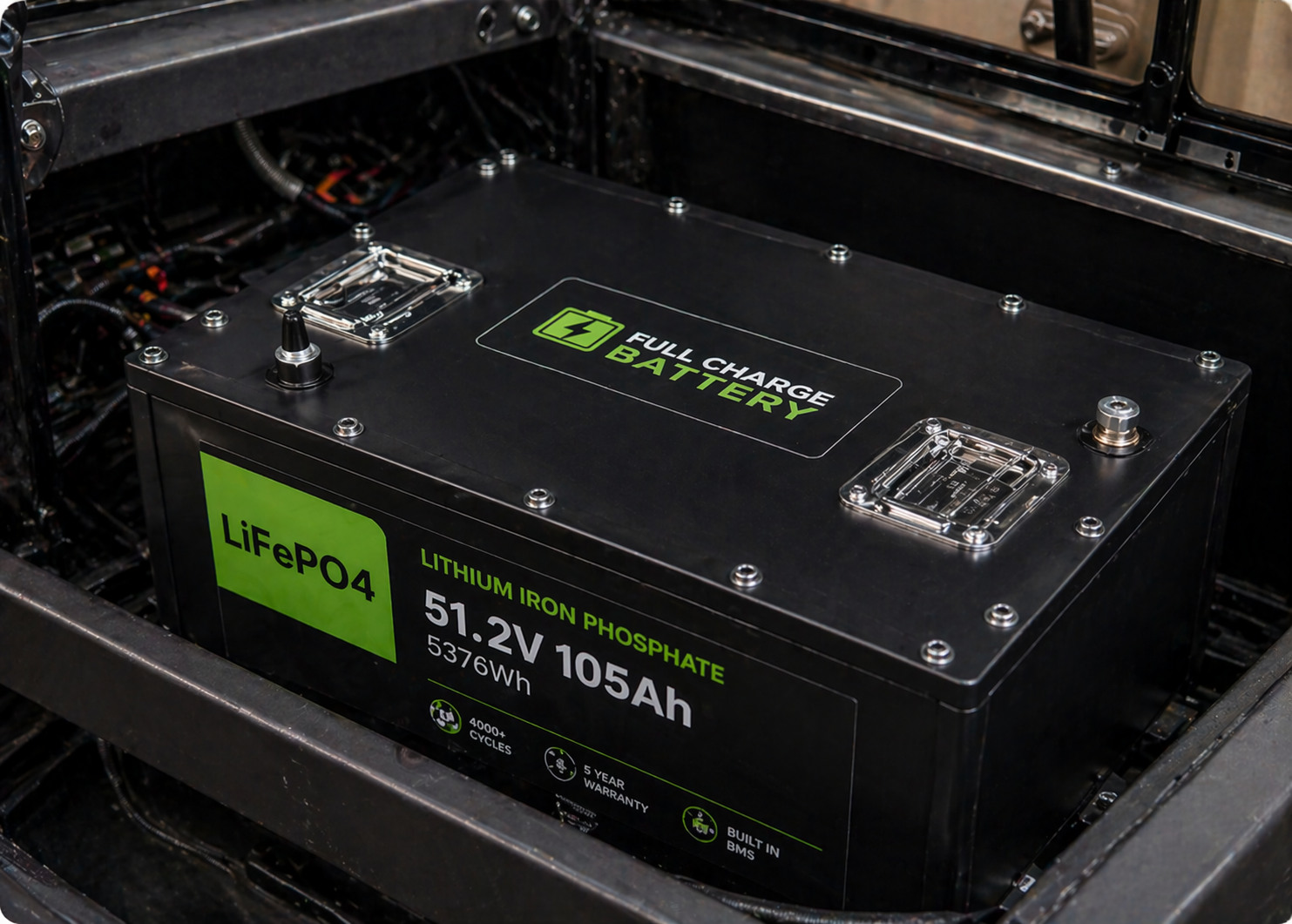 golf cart lithium battery installation and service for LiFePO4 battery system